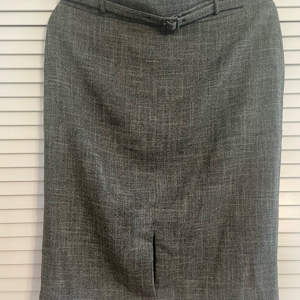 Ann Taylor Charcoal Pencil Skirt